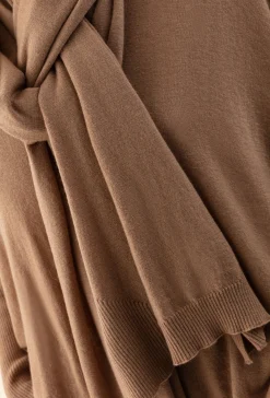 Echarpe Maya camel 50% laine | INDIES