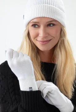 Gants Tactiles Pia écru | INDIES