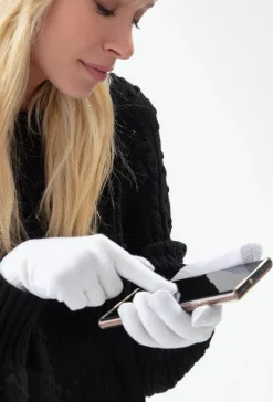 Gants Tactiles Pia écru | INDIES