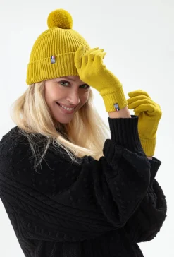 Gants Tactiles Pia jaune citron | INDIES