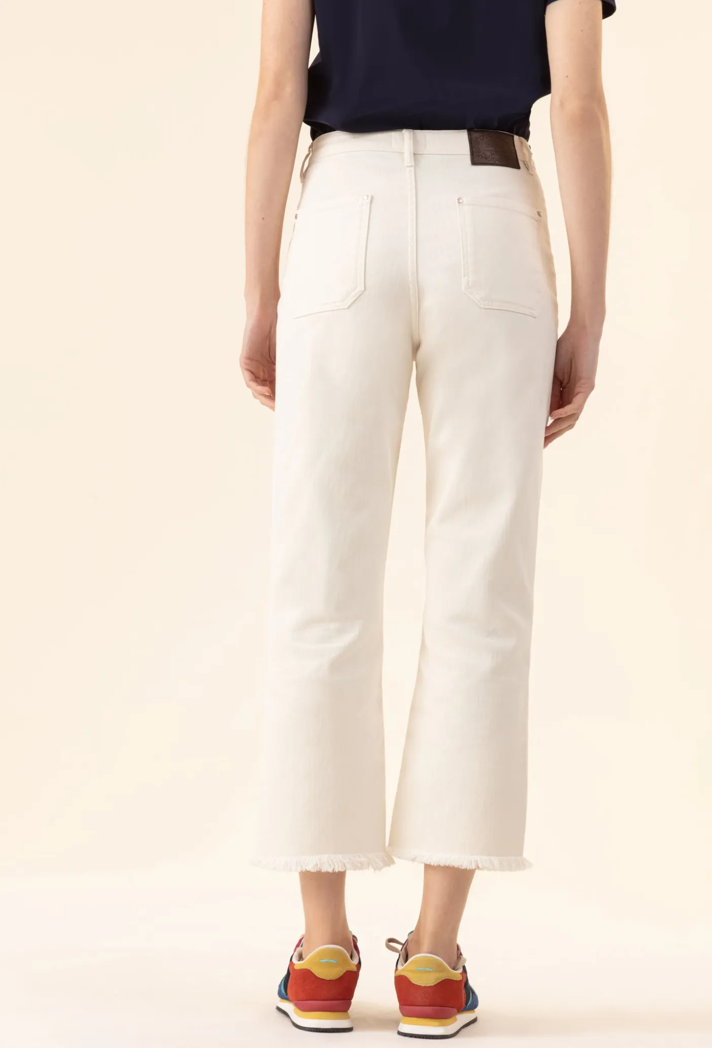 Jean Musc en coton écru | INDIES