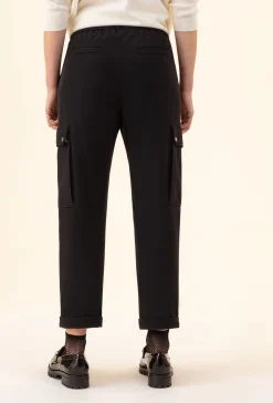 Pantalon Aurora noir en jersey technique | INDIES
