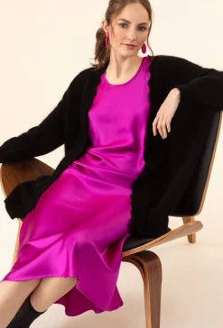 Robe Tulipe fuchsia | INDIES